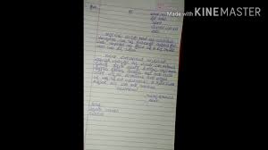 Kannada letter writing format cisce. Informal Letter Writing In Kannada For Mother Youtube