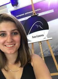 Graphic design student Megan Luedke contributed to the design of a mission  patch for the recent German launch to the International Space Station. The  crew of #Horizons launched