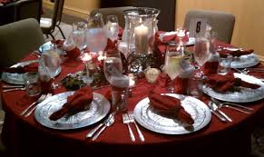 Church Christmas Table Decor Christmas Table Decor Women S Christmas 201 Christmas Table Decorations Christmas Table Settings Church Christmas Decorations