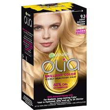 Golden blonde hair color palette created by daesung that consists #b38b67,#c89f73,#d9b380,#f1cc8f,#fbe7a1 colors. Amazon Com Garnier Olia Ammonia Free Brilliant Color Oil Rich Permanent Hair Color 9 3 Light Golden Blonde 1 Kit Blonde Hair Dye Beauty