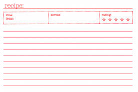 40 Recipe Card Template And Free Printables Recipe Cards Template Printable Recipe Cards Recipe Cards Printable Free