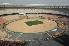 Motera stadium, also known as sardar patel stadium, has seating capacity for 110,000 people, topping melbourne cricket ground of the sport's largest officials in ahmedabad expect to spend up to $12 million to prepare for trump's visit, including the construction of a large wall that critics derided. The New Motera 7 Facts About The World S Largest Cricket Stadium In Ahmedabad That Will Host The Namaste Trump Shindig Conde Nast Traveller India Trends