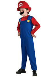 Child Mario Costume Mario Costume Mario Bros Costume Cute Costumes For Kids