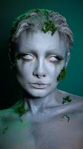 Ожившая статуя 🌿, #makeupartist #makeuptransformation #makeuptrends  #makeupideas #reelsmakeup #creativemakeup #reelstrending #statuemakeup