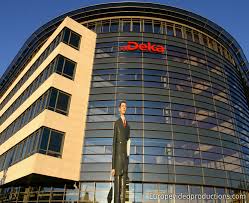 Bank of luxemburg, luxemburg, wi. Foto Bankenviertel Kirchberg In Luxemburg Stadt Finannzzentrum Grossherzogtum Luxemburg