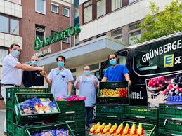 Überraschung für Klinikmitarbeiter