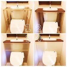 バス トイレ まな板リメイク diy セリア 団地 diy などのインテリア実例 2016 01 31 23 22 27 roomclip ルームクリップ インテリア 収納 部屋のdiy diyの家の装飾