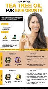 It can be used for a number of hair and beauty problems and can help to reduce the effects of hair loss and promote hair growth. How To Use Tea Tree Oil For Hair Growth Essential Oils For Hair Hair Growth Oil Hair Oil