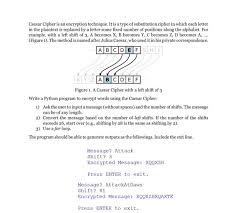 It borrows 4 letters from latin/english, which i have not … Solved Caesar Cipher Is An Encryption Technique It Is A Chegg Com