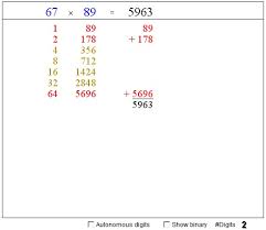 Egyptian Multiplication