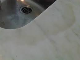 Be sure to wipe the area with a clean, damp cloth afterward. Dark Stain On Marble Countertop