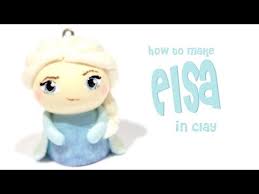 Elsa from Frozen: Tutorial in Polymer Clay