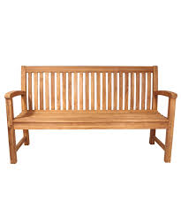 Gartenbank Aus Teakholz Mit Armlehnen Und Ruckenlehne Teak Holz Teak Teakholz