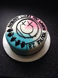 23rd Birthday Birthday Cake Ideas For 23 Year Old Female Nobody Likes You When You Re 23 Cake Blink 182 Cake Funny Birthday Cakes Birthday Desserts