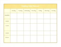 Diet Calendar Printable 45 Printable Weekly Meal Planner Templates Kittybalove Weekly Meal Plan Template Weekly Meal Planner Meal Planning Template