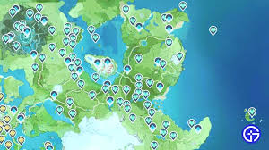 Genshin Impact Anemoculus Map All Anemoculus Locations