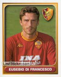 Ac perugia* 8 eyl 1969, pescara, italya. Sticker 367 Eusebio Di Francesco Merlin Calcio 2000 2001 Laststicker Com
