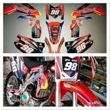 Jual produk body viar cross 150 murah dan terlengkap februari 2020. Kumpulan Gambar Cutting Sticker Motor Trail Viar Modif Sticker