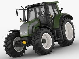 3d Model Valtra N142 Tractor C4d Obj 3ds Fbx Tractor