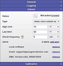 Paragon Robotics Model Kit001 Wireless Temperature And