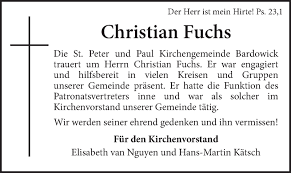 Maybe you would like to learn more about one of these? Https Www Xn Trauer Lneburg Nsb De Traueranzeige Christian Fuchs