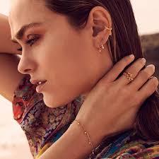 Tilføj til ønske liste tilføj for at sammenligne. Maanesten Lula White Armband Forgyldt Solv 8519a