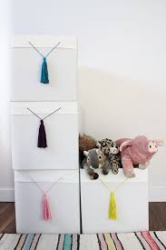 Ikea Hack Drona Boxes With Tassels Architecture Interieure