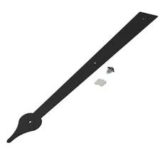 Clopay Decorative Spade Strap Hinge For Overhead Garage Doors 0123191 The Home Depot In 2021 Overhead Garage Door Overhead Garage Garage Doors