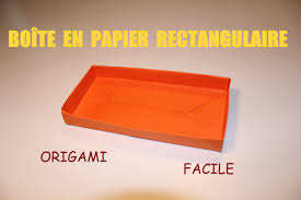 Comment faire une boite en papier : Comment Faire Une Boite En Papier Rectangulaire Origami Facile Tuto Boite En Papier Origami Facile Boite En Papier Pliage