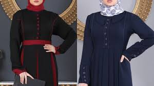 البسي عبايات وفساتين خروج كاجول للمحجبات ألوان جميلة fashion victorian dress dresses