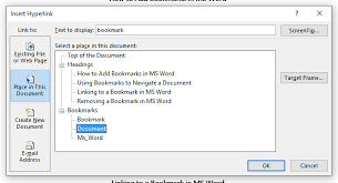 When the data is cut into pieces, the edges make a sharp transition that didn't exist before. How To Use Bookmarks In Microsoft Word Proofed S Writing Tips