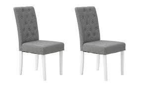 Check spelling or type a new query. Buy Argos Home Pair Of Tweed Button Mid Back Chair Grey White Dining Chairs Argos