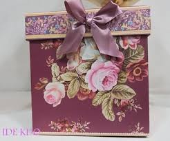 Belle Boite Cadeau Style Shabby Anglais Etsy Shabby Decorative Boxes Etsy