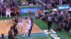 And the young fella didn't miss. Jayson Tatum Dunk Rookie Posterizes Lebron James Video Sports Illustrated