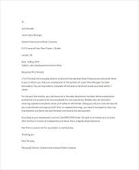 Sample employment termination letter 7 documents in pdf word. Sample Employee Termination Letter Examples Word Pdf Employment Documents
