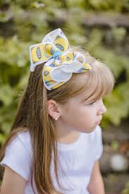 Medium or Large Monogrammed Back to School Hair Bow, First Day of  Kindergarten, Prek Personalized Apple Hairbow With Initials, Crayon Bows