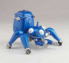 Amazon Com Ghost In The Shell Stand Alone Complex Blue Tachikoma Revoltech Action Figure Electronics Ghost In The Shell Ghost Action Figures