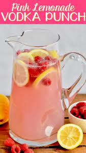 Pink Lemonade Vodka Punch Shake Drink Repeat Recipe Pink Lemonade Vodka Alcoholic Punch Recipes Vodka Punch Recipe