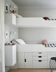 Small But Smart Family Home Coco Lapine Design Kids Bunk Beds Bunk Beds With Stairs Kid Beds