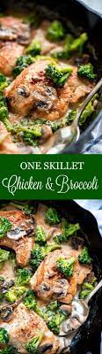 One Skillet Chicken And Broccoli Garnish Glaze Recipe Chicken Recipes Food Recipes