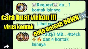 Kita buat agar kalau virus kita di run akan membuka my documents. Cara Membuat Virus Kontak Virkon Youtube