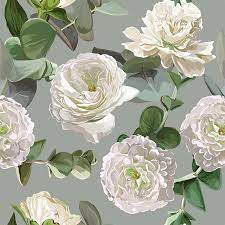 Huge sale on floral patterns wallpaper now on. Flora Karina For The Floor More