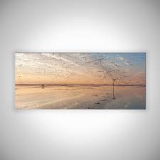 Wattenmeer — als wattenmeer bezeichnet man das teilgebiet eines meeres im küstenbereich beziehungsweise die dortige landschaft, die unter einem starken einfluss der gezeiten steht. Wattenmeer Bei Ebbe Mit Seekarte Panorama 3mm Alu Dibond Platte Galerie Print