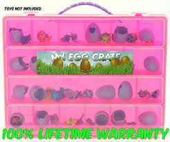 Perfect Hatchimals Colleggtiblestm Compatible Storage Organizer To Help Your Child Keep Their Room Clean Fits Egg Crate Crate Storage Toy Storage Organization