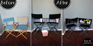 Goodwill Upcycle Contest Tutorial Director S Chair Update Diy Redo Etc Before And After Batman Gotham Cit Directors Chair Goodwill Upcycle Diy Furniture