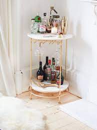 Five Favourite Corners Of My Home Kate La Vie Home Bar Decor Bar Cart Decor Bar Cart Styling