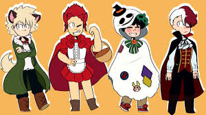 Best for cosplay ,halloween party Now It S Our Time To Shine A Boku No Hero Academia Roleplay Hella Open Happy Happy Halloween Wattpad