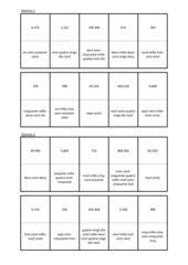 Dieses material ist in einer umweltfreundlichen version verfügbar. Franzosisch Arbeitsmaterialien Zahlen 4teachers De