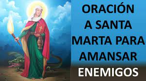 We did not find results for: Oracion A Santa Marta Para Amansar A Los Enemigos Oracion Y Paz Youtube
