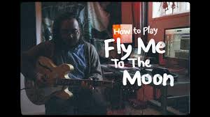 Play jauh chords using simple video lessons lagu jauh diciptakan oelh kikan, vokalis cokelat. How To Play Fly Me To The Moon The Macarons Project Guitar Chords Youtube